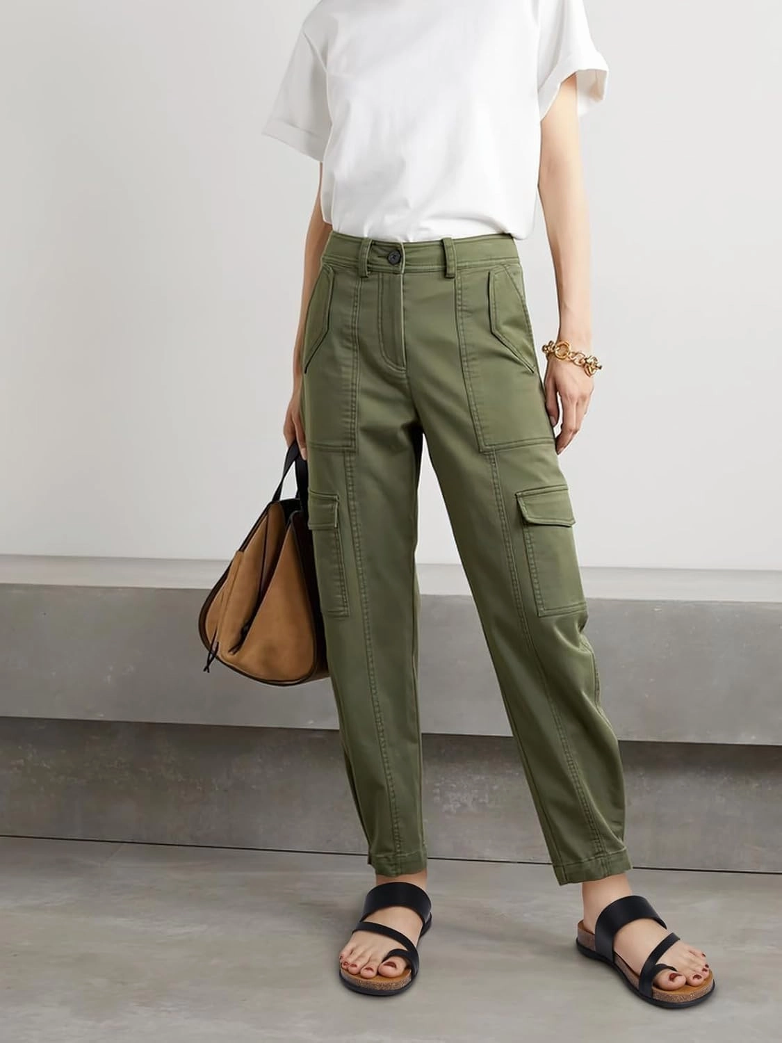 Gumbies Cairns Flip Flops TEMOFON Women Summer Flip Flops: Genuine Leather Sandals, Cork Footbed, Comfortable Arch Support, Black/White/Brown/Nude Thong Sandals Size 5-11