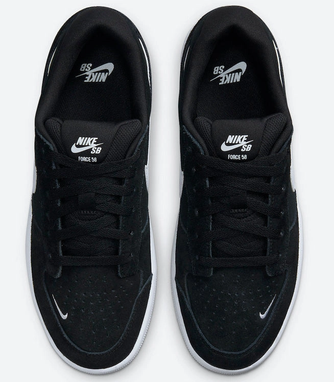 Nike Spider Man Shoes Nike SB - Force 58 Shoes | Black White