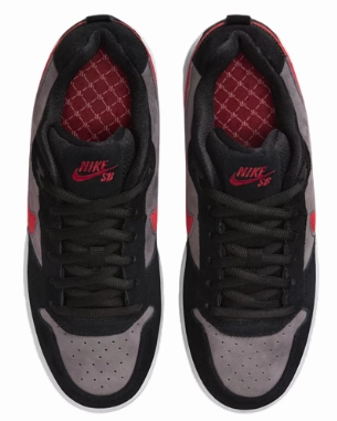 Nike SB - Paul Rodriguez Low Shoes | Black Red Nike Shoes Floral