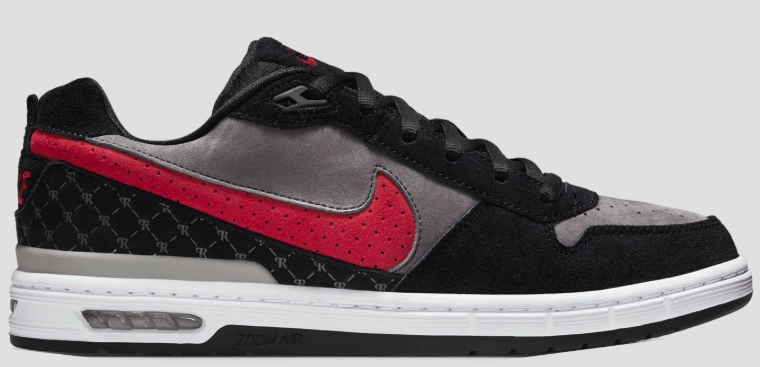 Nike SB - Paul Rodriguez Low Shoes | Black Red Nike Shoe Making Process
