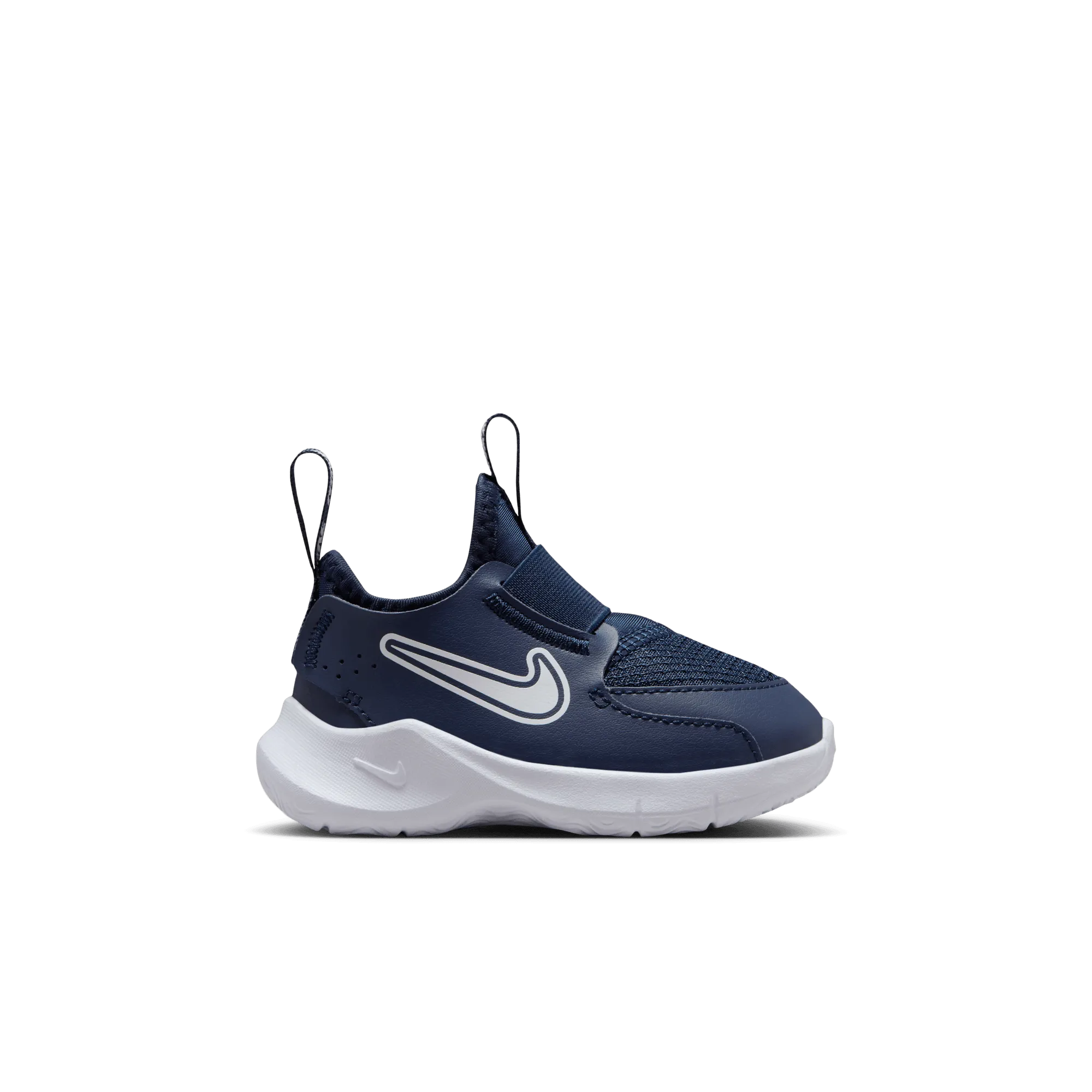 Toddler's Nike Flex Runner 3 Shoes (403 - Midnight Navy/White) Best Work Boots For Groundskeepers And Landscapers