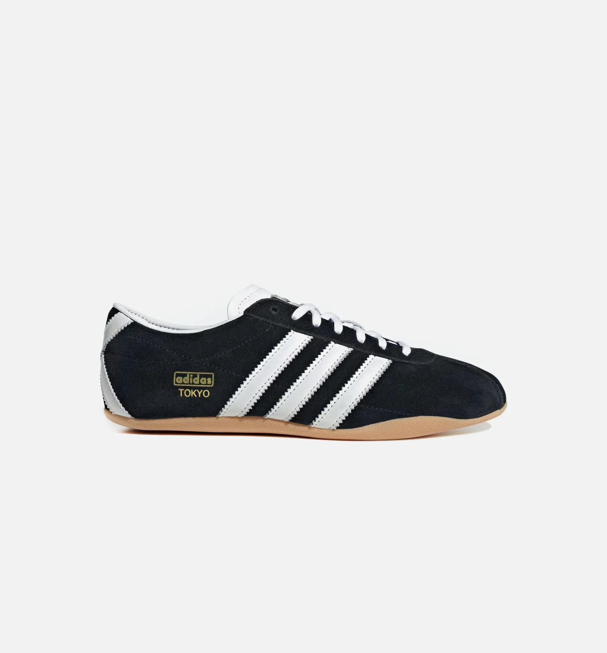 Work Boots For Sweaty Feet Tokyo Suede Womens Lifestyle Shoe - Black/White/Gum