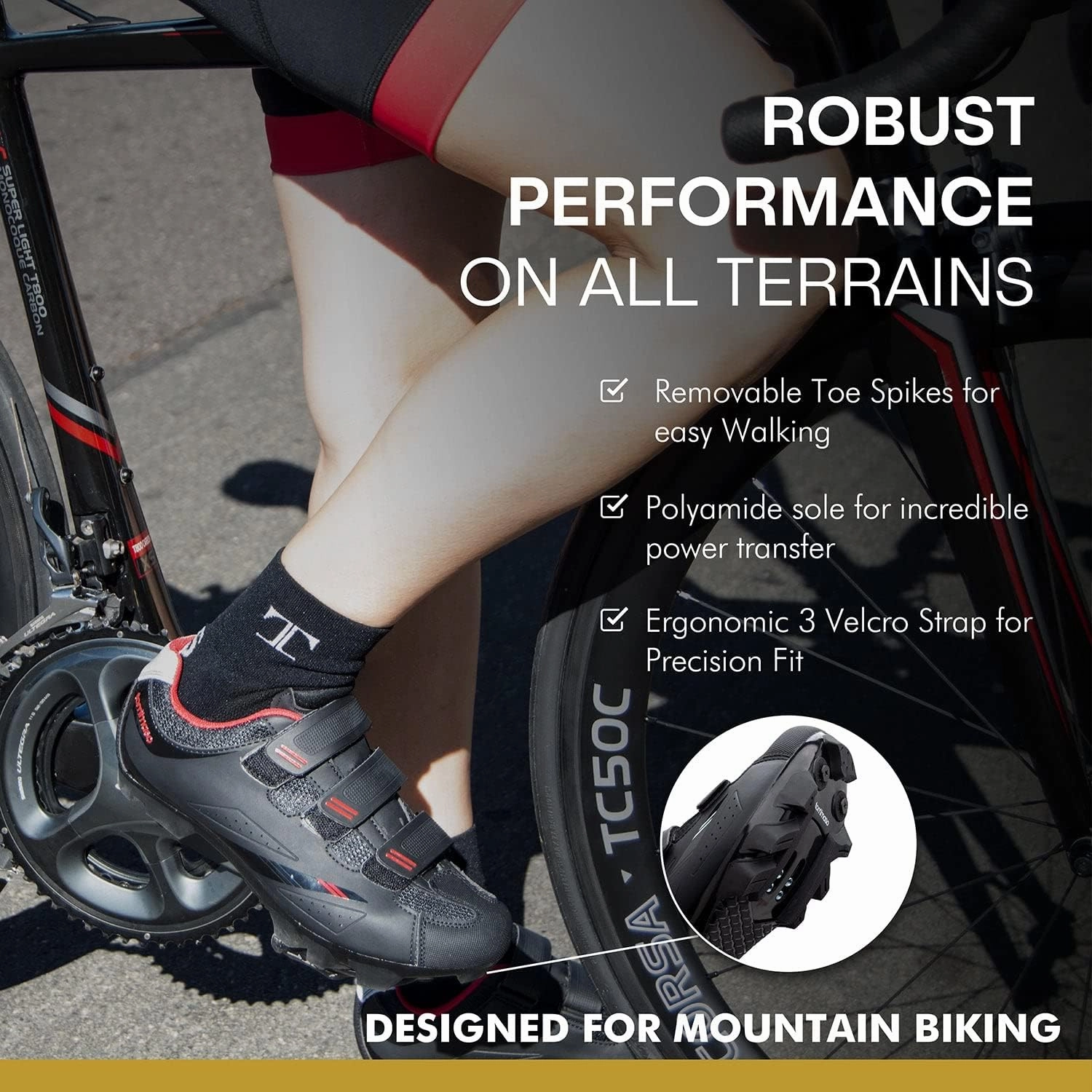 Tommaso Cycling Shoes WomenOutdoor Cycling Shoes WomenWomen Special Bike ShoesWalkable Cycling ShoesWomen SPD Cycling ShoesIndoor Cycling Shoes Women SPDSPD Cleat Installed Slip Cycling Shoes