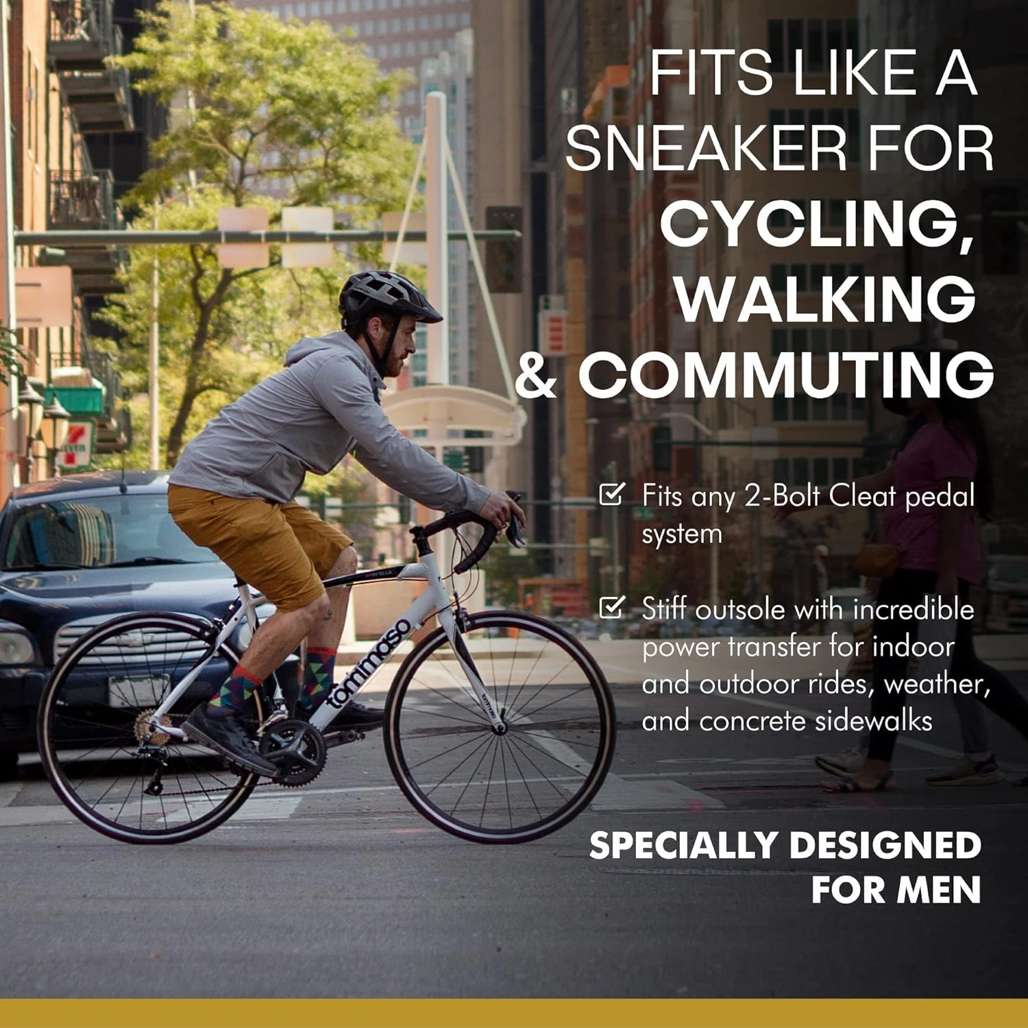 Tommaso Indoor Cycling Shoes MenGravel Bike ShoesSPD Cycling ShoesWalkable Cycling ShoesRoad Bike Shoes MenCycling Shoes MenMen's Cycling ShoesPre Installed Cleats. Skwama Vegan Climbing Shoes