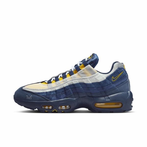 Nike SB Air Max 95 x Eric Koston Obsidian - Speed Yellow Nike Shoes No Laces