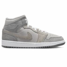 Masters Nike Golf Shoes Air Jordan 1 Mid SE WMNS 'Particle Grey'