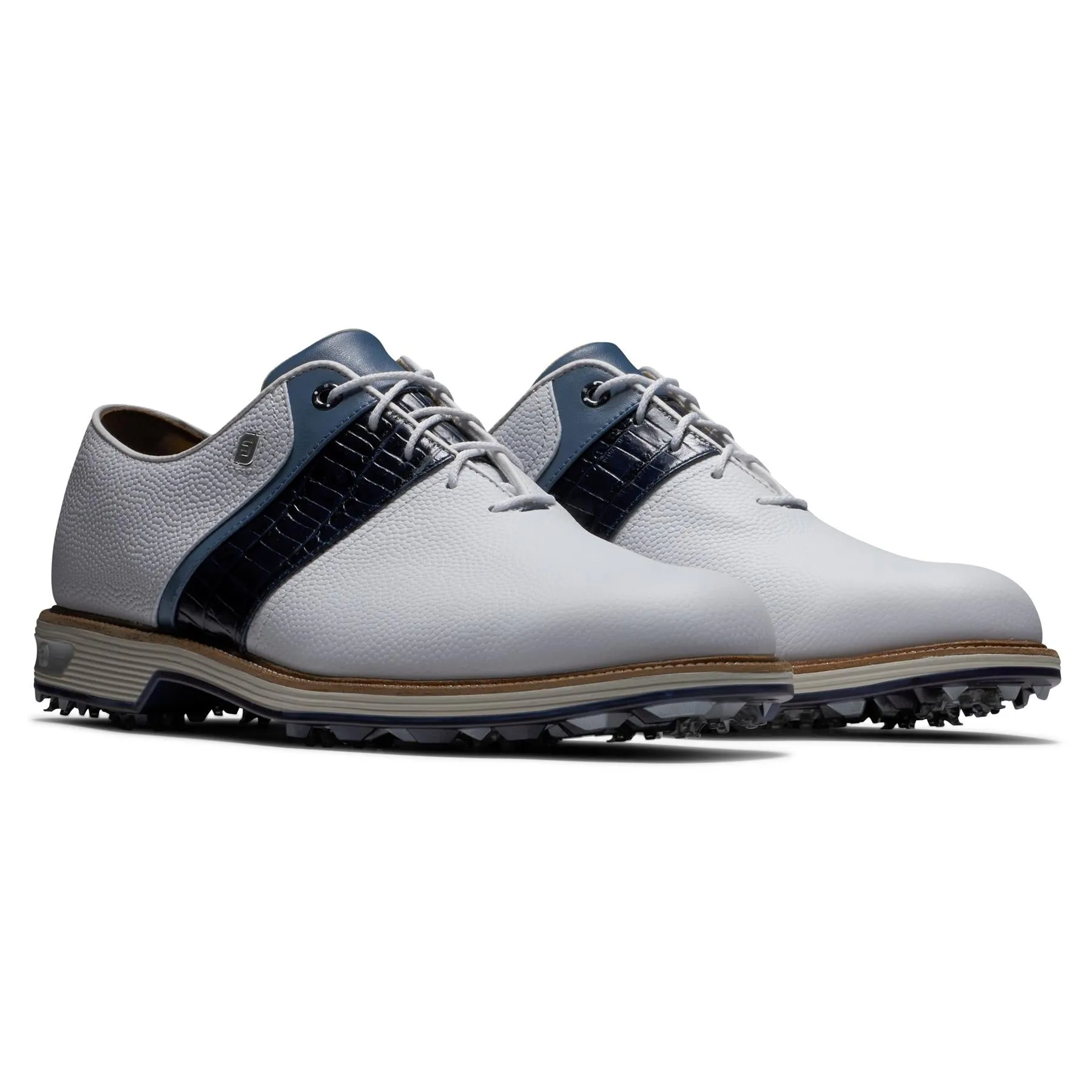 G Force Golf DJ Premiere Cleated Golf Shoe White/Navy