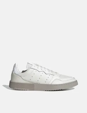 adidas Supercourt Shoes (EF9186) - Cloud White/Gum NULL  NULL  NULL  In Style Tennis Shoes