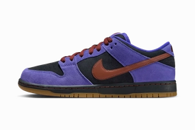 Nike SB - Dunk Low Pro (Persian Violet/Cinnamon) Lime Tennis Shoes Nike