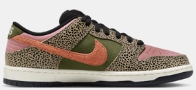 Nike Shoes With Strap Across Nike SB - Dunk Low Pro QS Shoes | Khaki Rough Green (Arts-Rec)