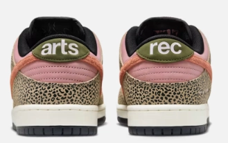 Nike Freestyle Shoes Nike SB - Dunk Low Pro QS Shoes | Khaki Rough Green (Arts-Rec)