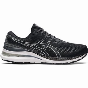 Men's Asics Gel-Kayano 28, Black/White, 13 4E Extra Wide Best Asics Shoes For Table Tennis
