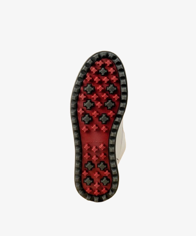 GFJ Golf Women's White Ankle Boots - White Square Toe Golf