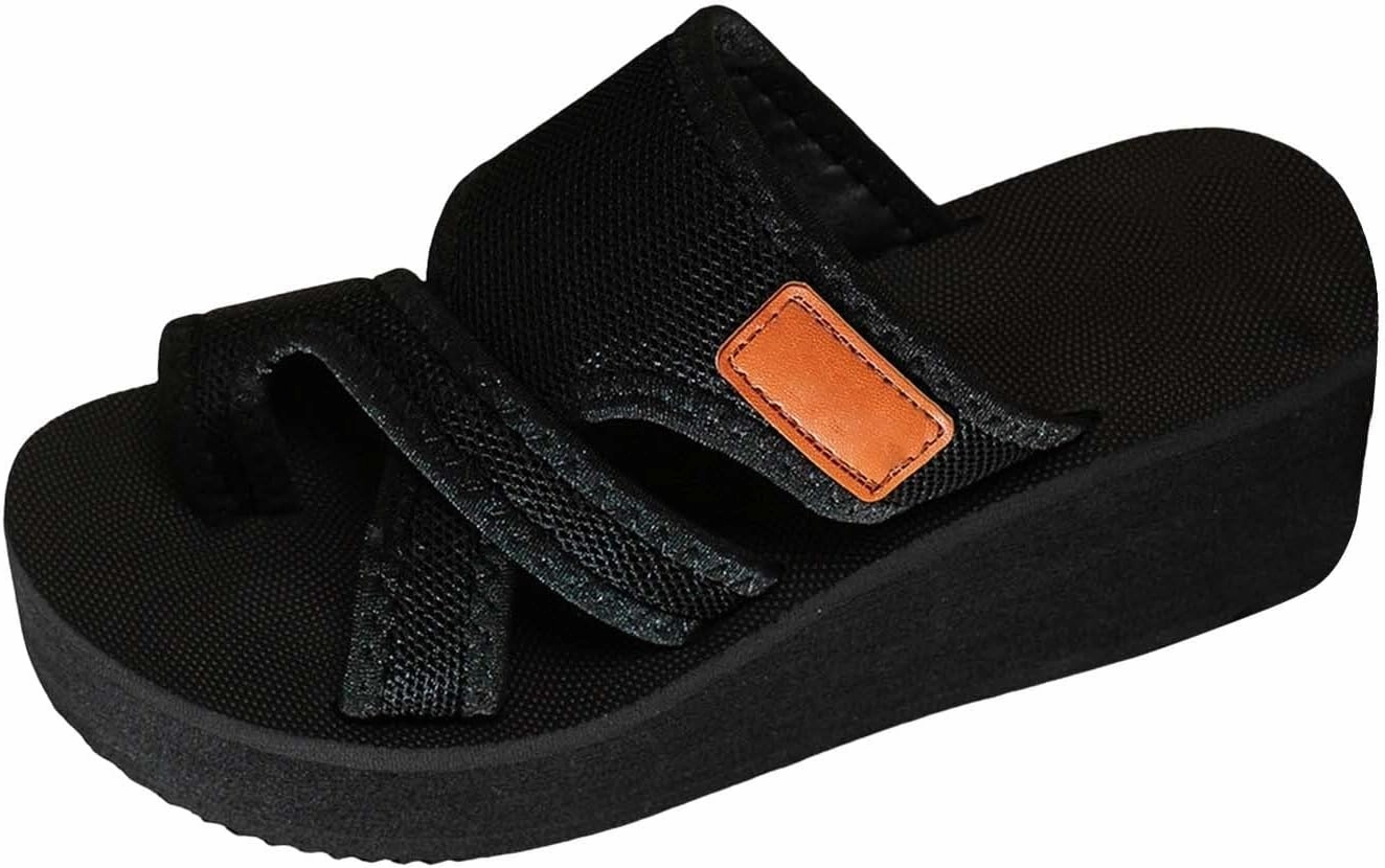 Womens Fashion Orthotic Flip Flops Ladies Slip On Lightweight Athletic Yoga Mat Cushion Thong Sandals Sole Selection Flip Flops