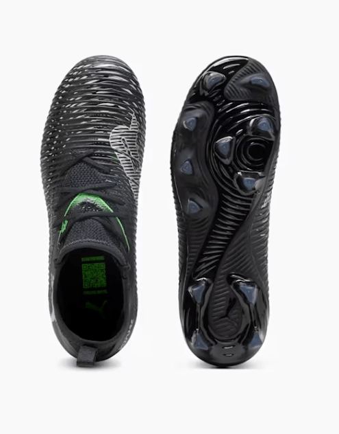 PUMA Future 8 Match FG/AG Multi-Ground Soccer Cleats Junior Black Melo Puma Shoes