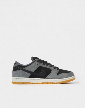 Nike SB Dunk Low Pro Skate Shoes - Dk Smoke Grey/Black-Smoke Grey Nike Mac Attack Shoes