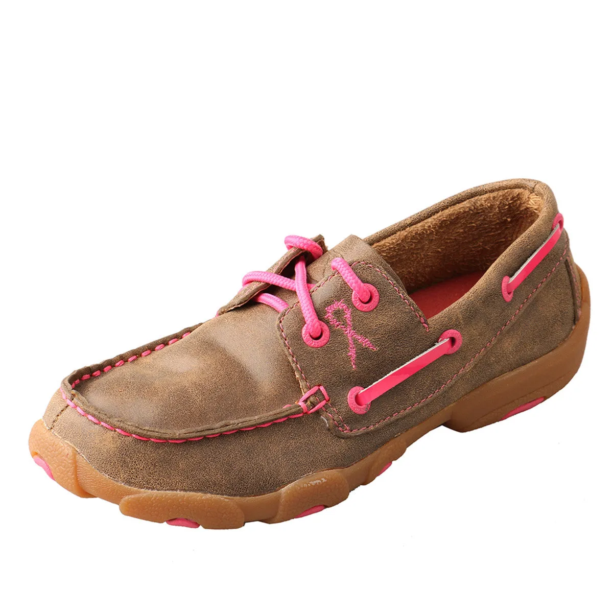 Best Work Boots For Landscapers Twisted X Kids' Boat Shoe Driving Moccasins