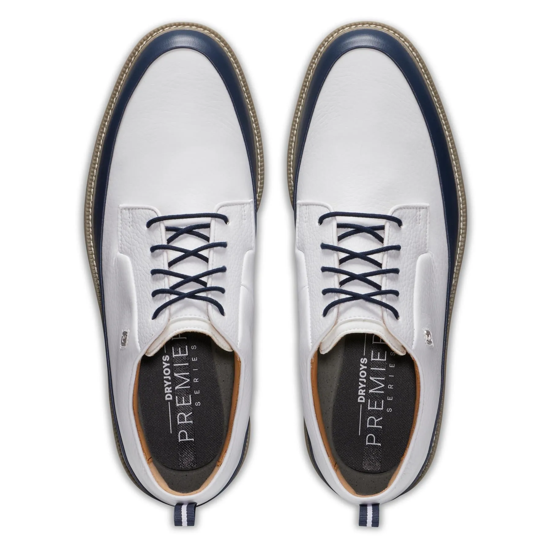 Premiere Series Cleated Golf Shoes White/Navy/Gray Footjoy Fuel Golf Shoes