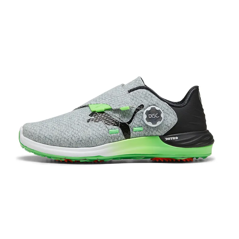 For Treadmill Walking Best Walking PUMA Phantomcat NITRO BOA Men's Spiked Shoes (Grey/Black/Green)