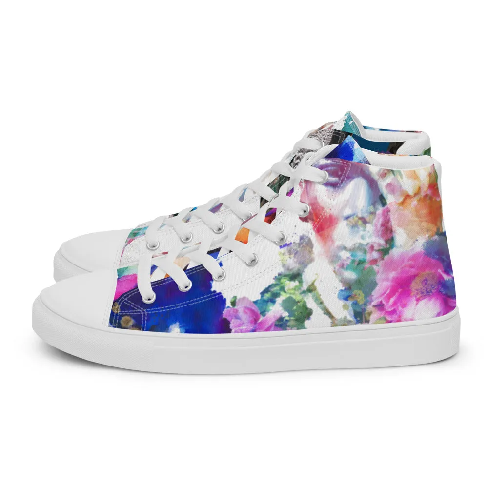 Basquiat Knee High Boots High Heel