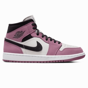 Nike Ken Griffey Jr Shoes Air Jordan 1 Mid SE WMNS 'Berry Pink'