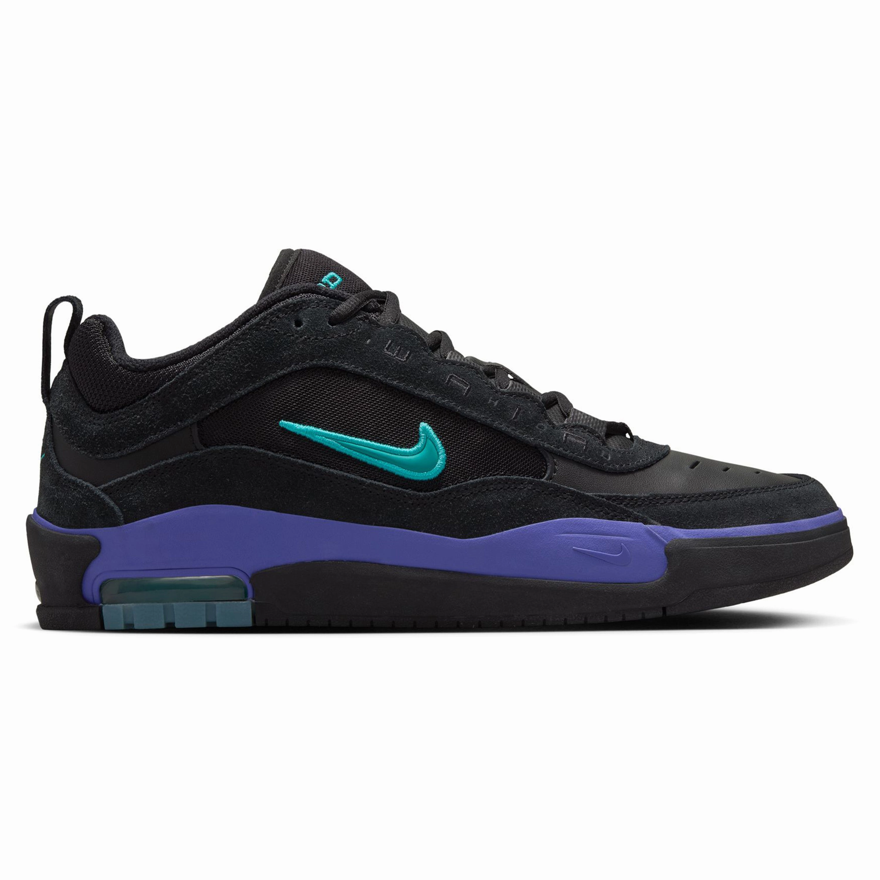 Clemson Football Nike Shoes NIKE SB ISHOD 2 AIR MAX BLACK / DUSTY CACTUS-BLACK-PERSIAN VIOLET