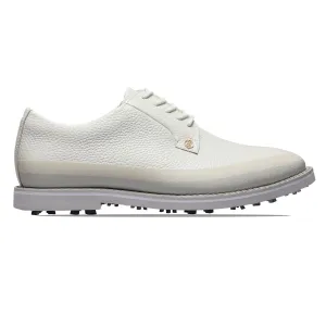 GALLIVANTER Tuxedo Stripe Leather Golf Shoes Snow/Nimbus Colorful Golf