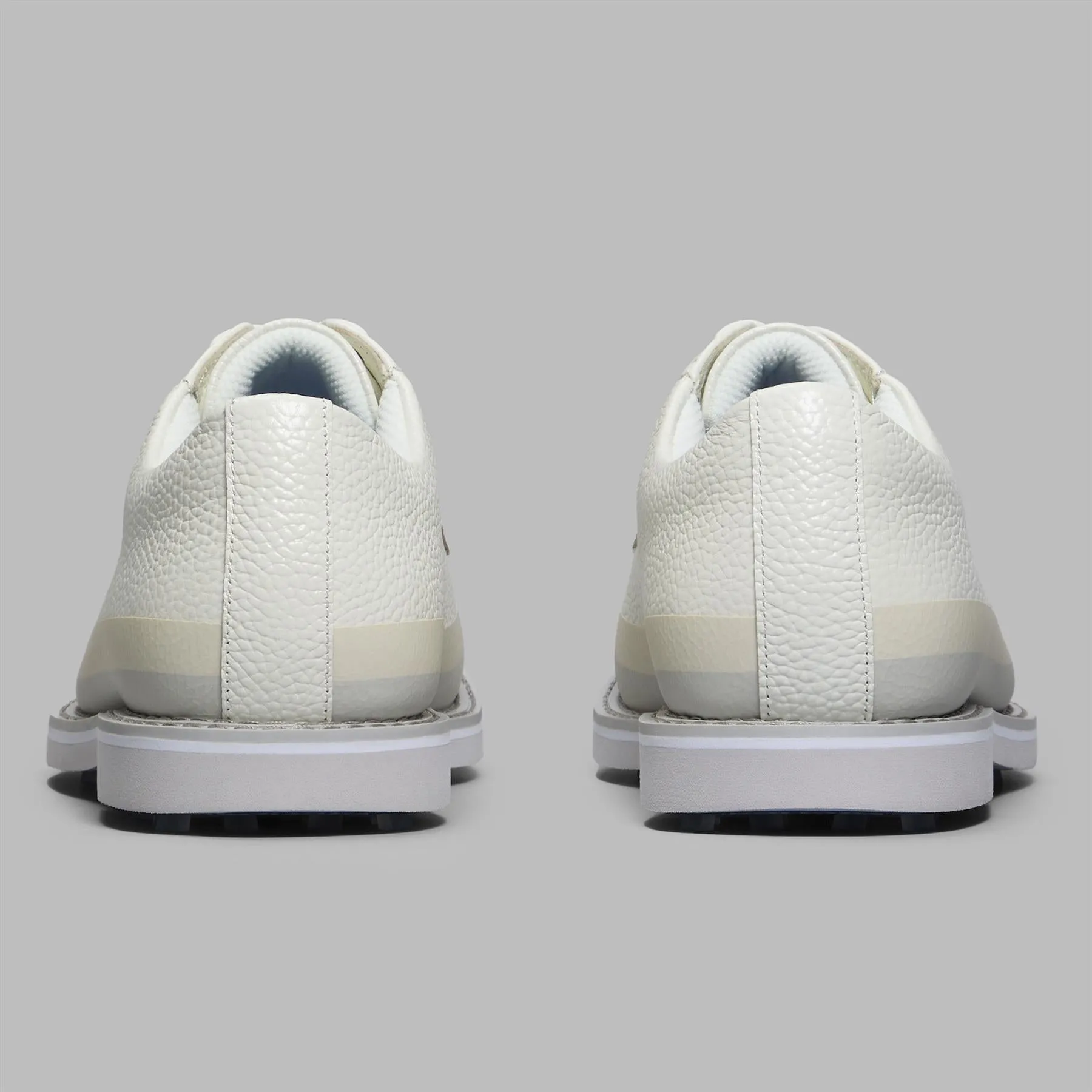 GALLIVANTER Tuxedo Stripe Leather Golf Shoes Snow/Nimbus G Force Golf Shoes