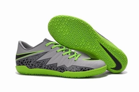Nike Signature Shoes Nike Hypervenom Phelon II Indoor Soccer Shoes Platinum Black Green