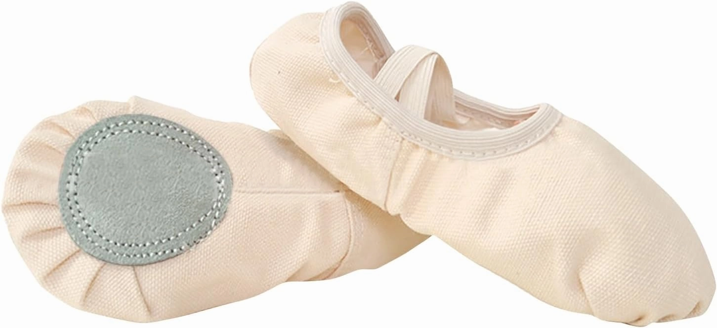 Mercurial Elite Soccer Cleats Ballet Shoes Toddler Slippers Elastic Canvas Girls Ballerina Dance Shoes for Toddler/Little Kid/Big Kid/Women