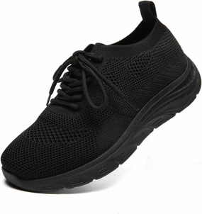 Bernal Women's Walking Shoes Casual Lace Up Lightweight Work Shoes Fashion Breathable Rhinestone Sparkle Sneakers Workout Gym Shoes Mizuno Wave Lightning Rx2 Volleyball Shoe