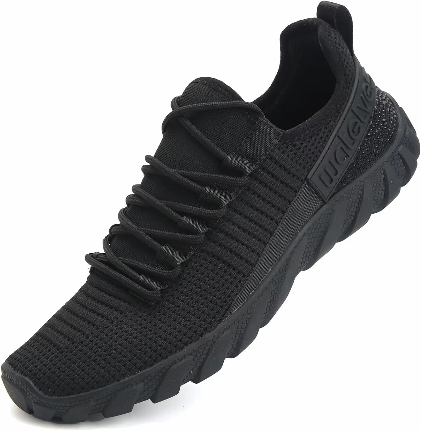 WateLves Rhinestone Sneakers for Women Chunky Slip On Walking Shoes Casual Fashion Tennis Workout Sneakers Tennis Badminton Shoes