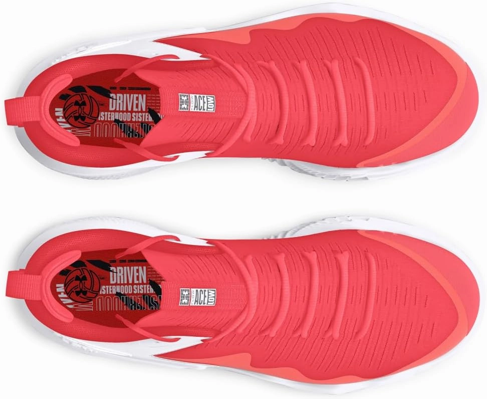 Under Armour Women's Flow Ace Low Volleyball Shoe Volleyball Shoes Asics Vs Mizuno