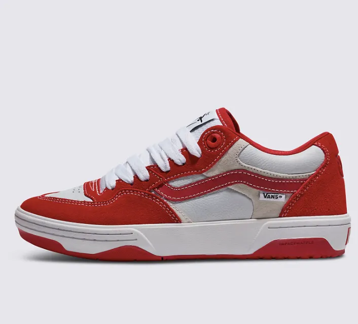 Skate Kyle Walker Vans Rowan 2 Red/ White Shoes