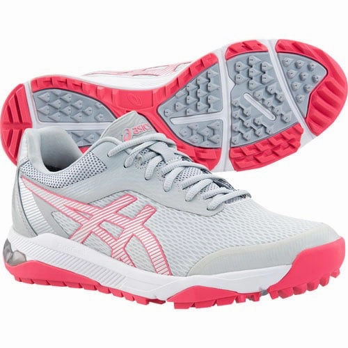 Asics Designer Shoes New Women's Asics Gel-Course Ace Golf Shoes - Gray/Pink Size 7 MSP$165