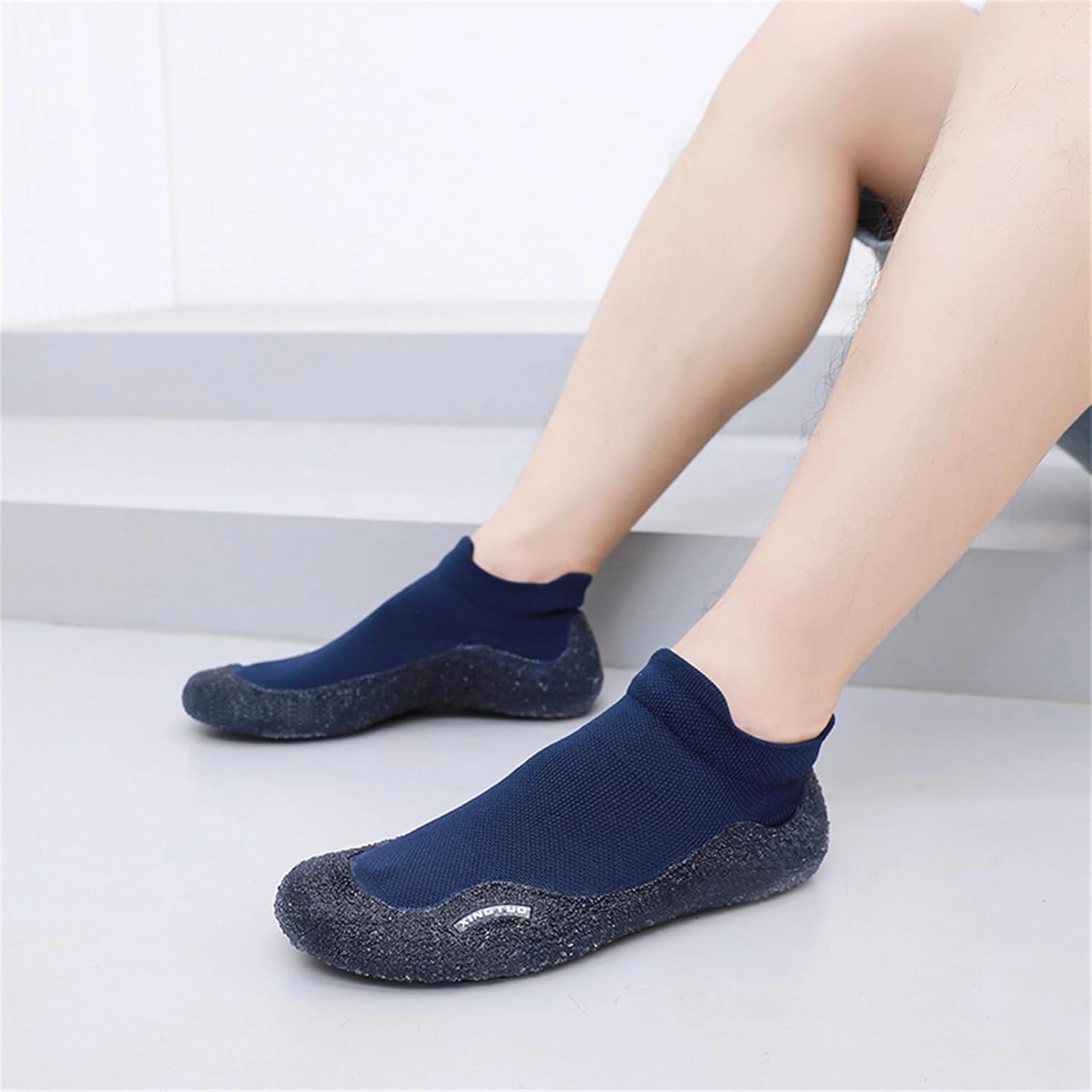 JiuQing Womens Barefoot Sock Shoes Indoor Fitness Yoga Shoes Breathable Non-Slip Portable for Gym Water Sports Beach Nano Training Shoe