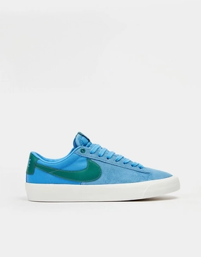 Nike SB Zoom Blazer Low Pro GT Skate Shoes - Univ Blue/Bicoastal-Univ Blue-Summit White-Bicoastal Nike Softball Turf Shoes