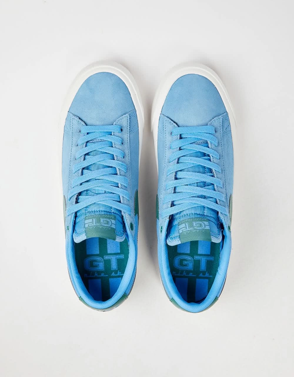 Cool Casual Nike Shoes Nike SB Zoom Blazer Low Pro GT Skate Shoes - Univ Blue/Bicoastal-Univ Blue-Summit White-Bicoastal