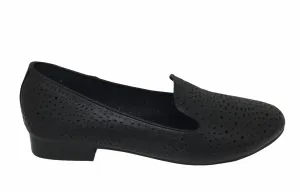 Django & Juliette Allout Leather ~ Navy ~ Black Texas Steer Work Boots