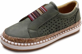 Slip On Shoes With Wide Toe Box Ladmiple Sneakers For Women Slip On Wide Width Canvas Shoes Fashion Dressy Casual Summer Low Top Walking Flats Loafers