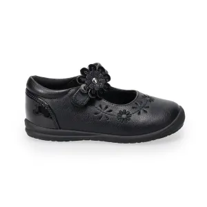 Ahnu Mary Jane Shoes Valencia Imports (Rachel Shoes) Toddler Girls Briar Mary Jane w/ Velcro Strap Black Patent