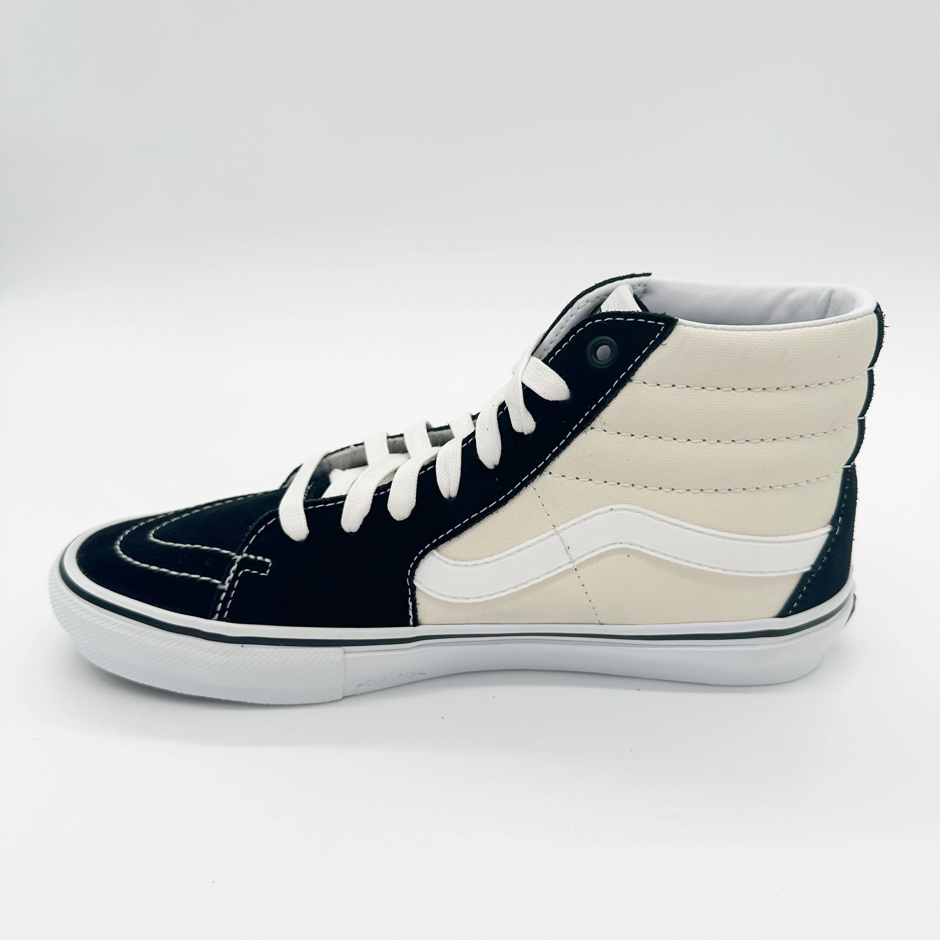 Vans Skate Sk8-Hi Shoes-Black/Antique White 2024 Skate Shoes