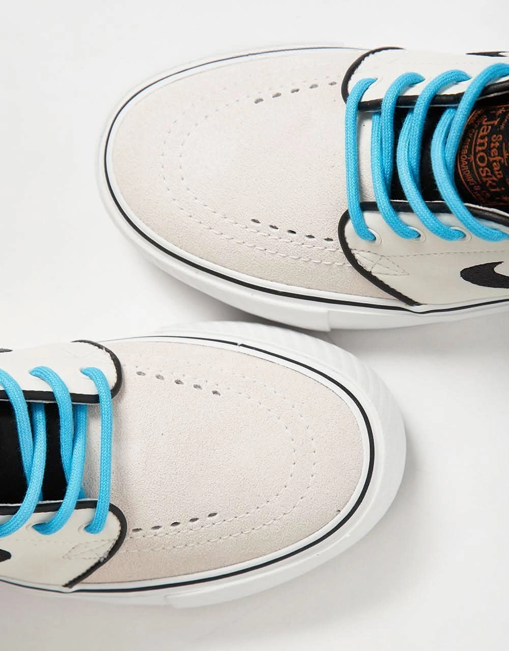 Nike SB 'Safari Electric Pack' KIDS Janoski SE GS Skate Shoes - Phantom/Black-Black-Monarch Future Nike Shoes