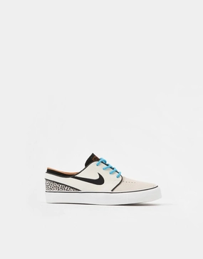 Nike SB 'Safari Electric Pack' KIDS Janoski SE GS Skate Shoes - Phantom/Black-Black-Monarch Nike Shoes Deion Sanders