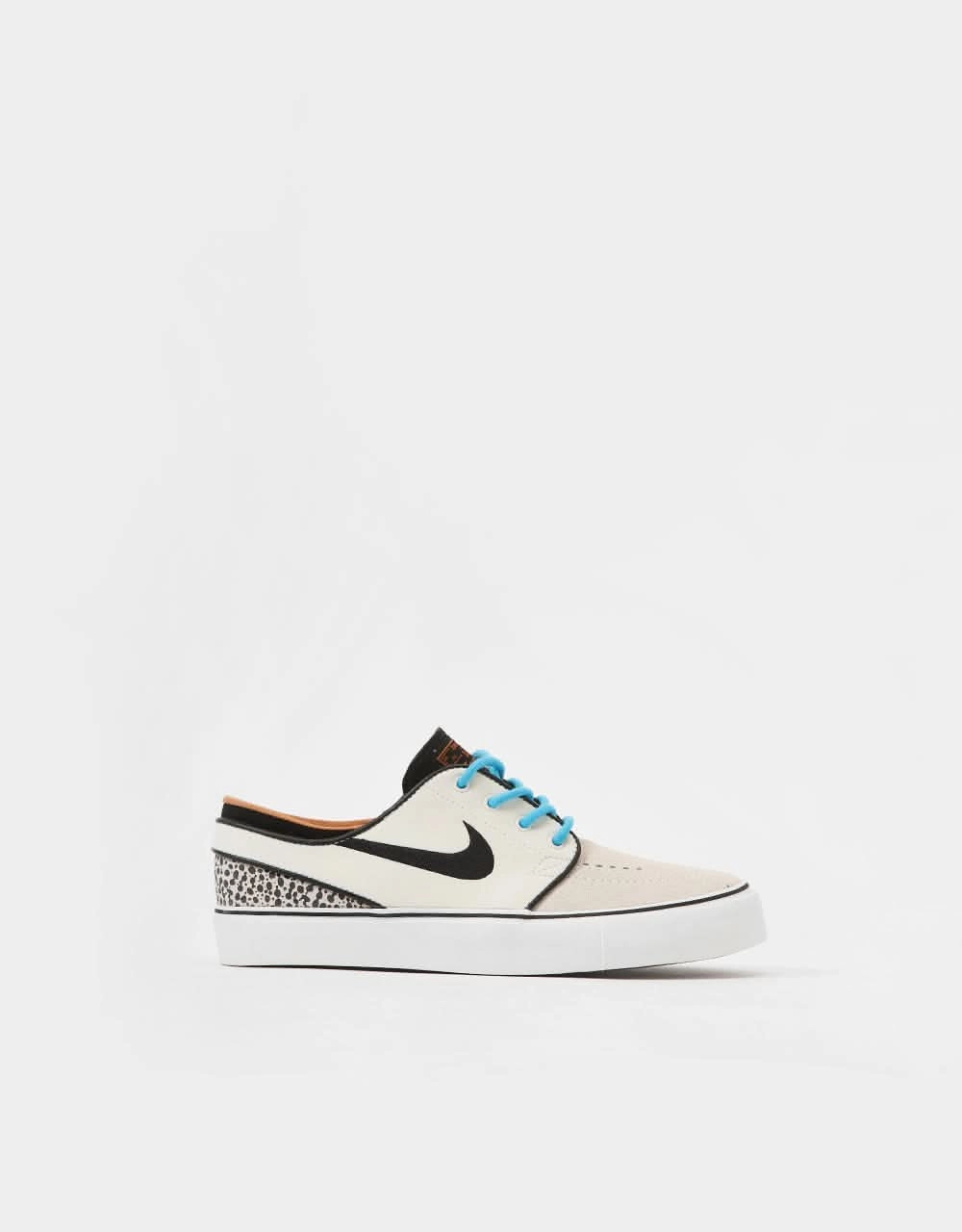 Nike Leather Tennis Shoes Nike SB 'Safari Electric Pack' KIDS Janoski SE GS Skate Shoes - Phantom/Black-Black-Monarch