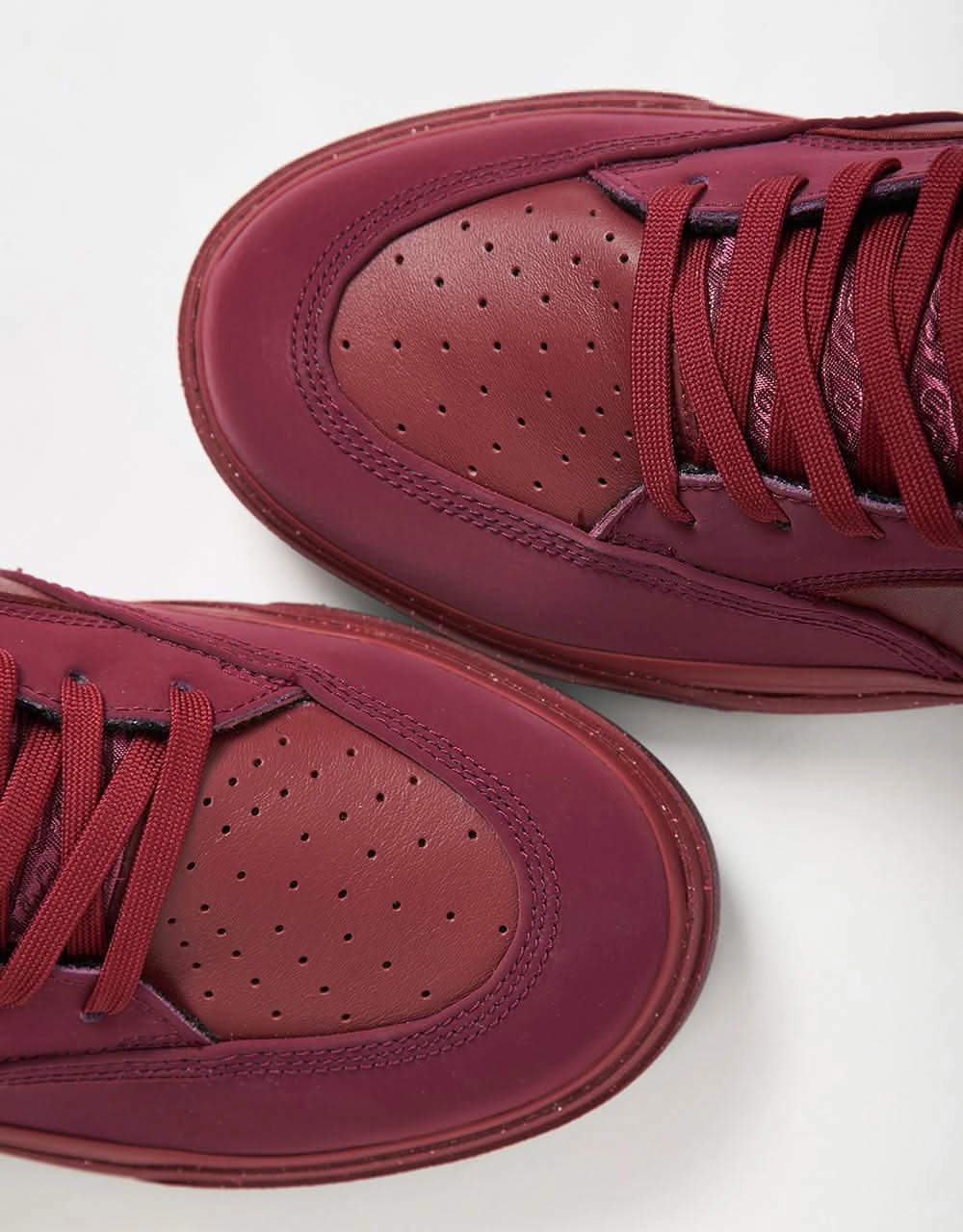 Nike SB React Leo Premium Skate Shoes - Dark Beetroot/Dark Beetroot-Team Red Lebron James Shoes Nike Store