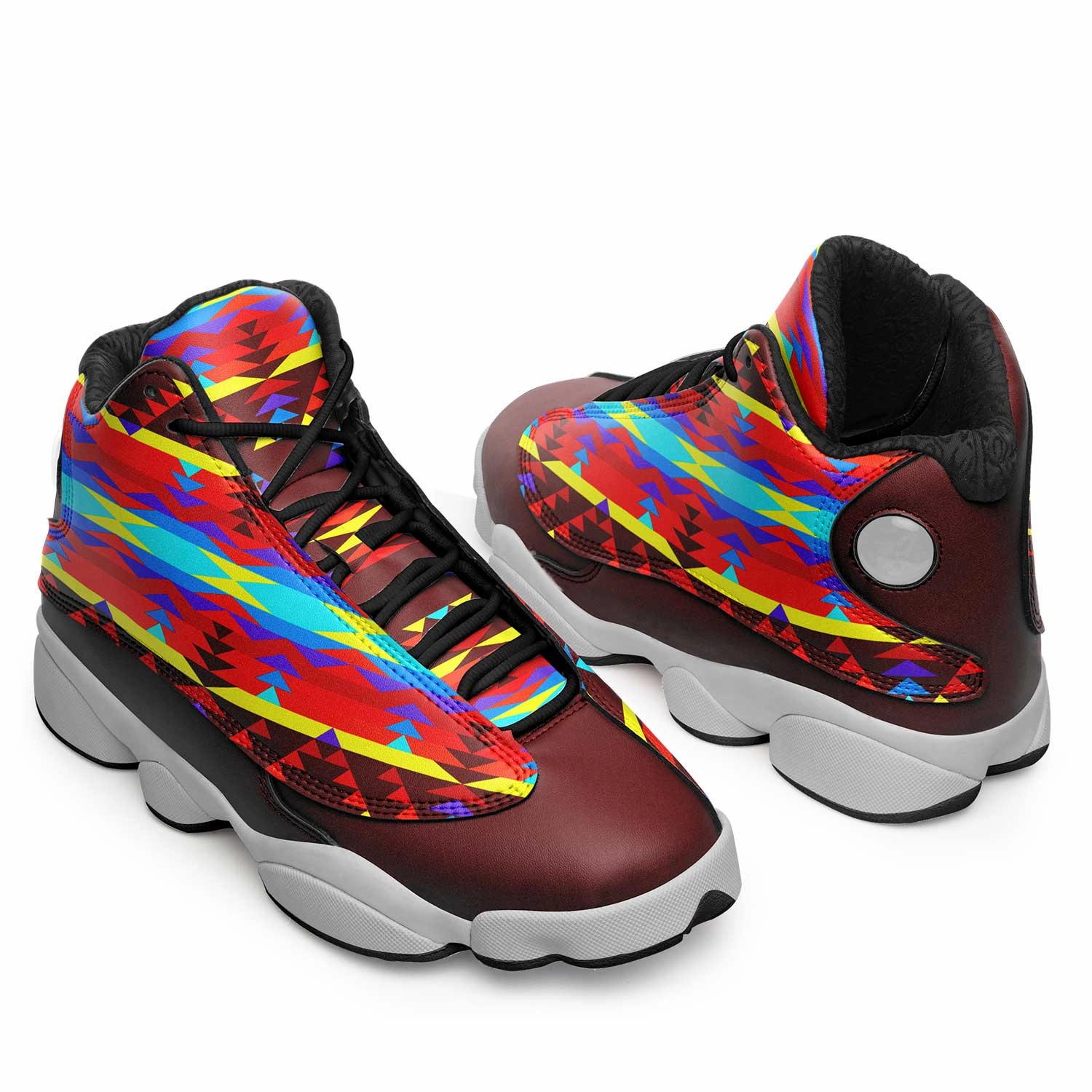Visions of Lasting Peace Isstsokini Big Kid Basketball Shoes