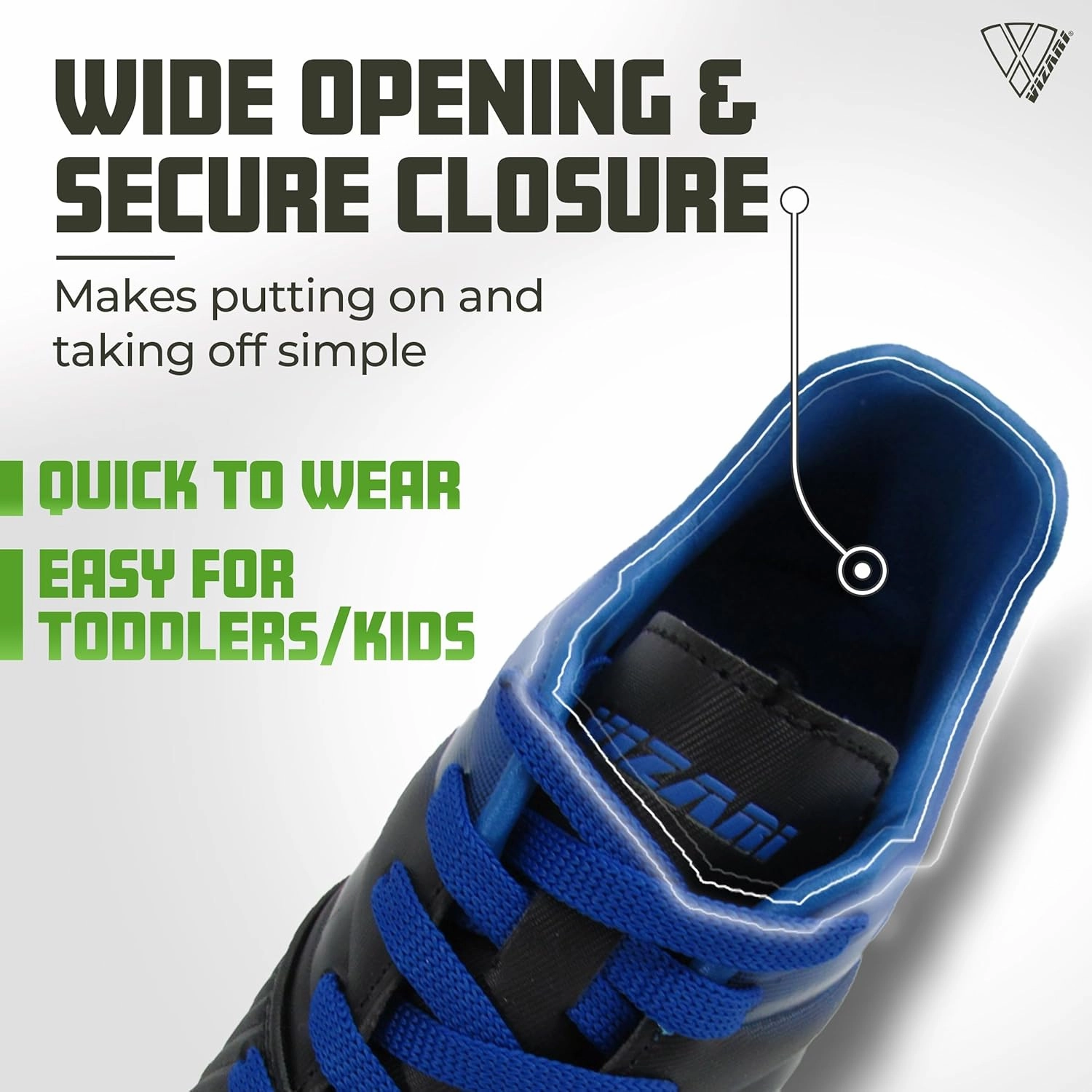 Grip Soccer Cleats Vizari Liga FG Soccer Cleats for Kids | 100% Synthetic Football Cleats for Comfortable Wear | Water Resistant Two Tone Soccer Shoes with Anti-Stretch Lining for Flexible Indoor and Outdoor Play