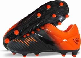 Puma Attacanto Firm Ground Soccer Cleat Vizari Liga FG Soccer Cleats for Kids | 100% Synthetic Football Cleats for Comfortable Wear | Water Resistant Two Tone Soccer Shoes with Anti-Stretch Lining for Flexible Indoor and Outdoor Play