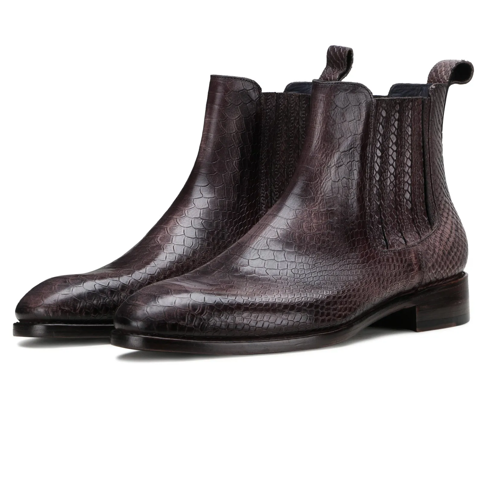 Escaro Royale Goodyear Welted Andrew Chelsea Boots